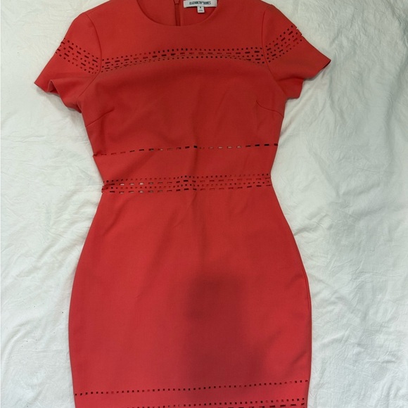 Elizabeth and James Pink Mini Dress with Cutout Details - Picture 2 of 10